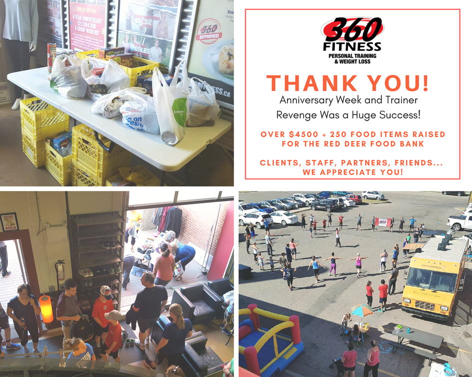 $4500 Raised for Red Deer Food Bank!
